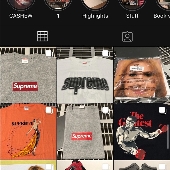 BNWT / DS Size XL - Supreme Spring Summer 2012 SS12 Stardust Tee Orange - Picture 4 of 6